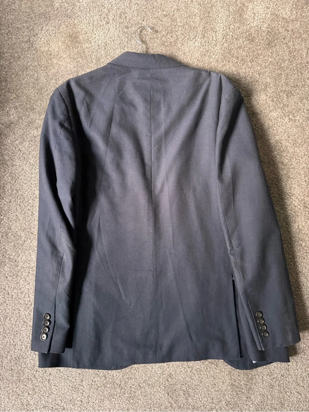 J Crew Men's Dark Navy Two-Button Sport Coat